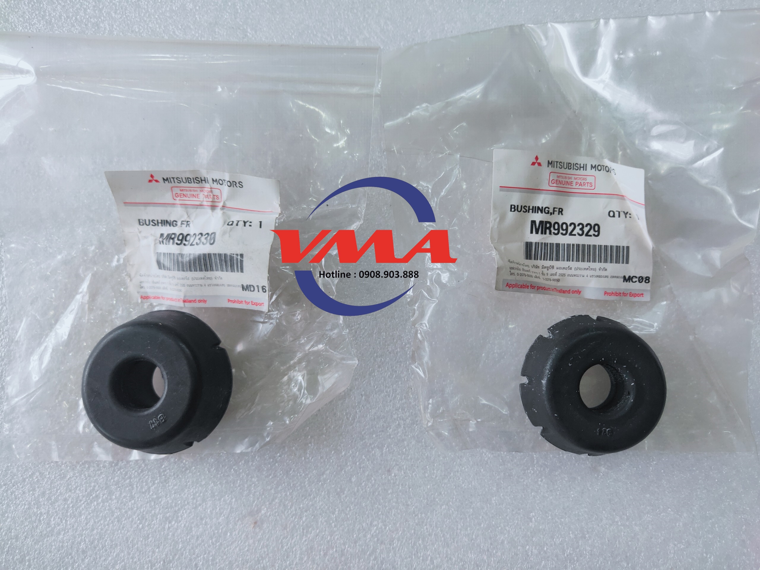 Cao su đầu giảm xóc trước Triton